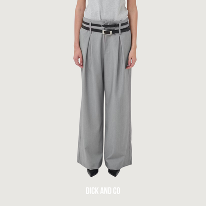 MY ESSENTIAL WARDROBE MWHanna broek in de kleur grijs (light grey melange)