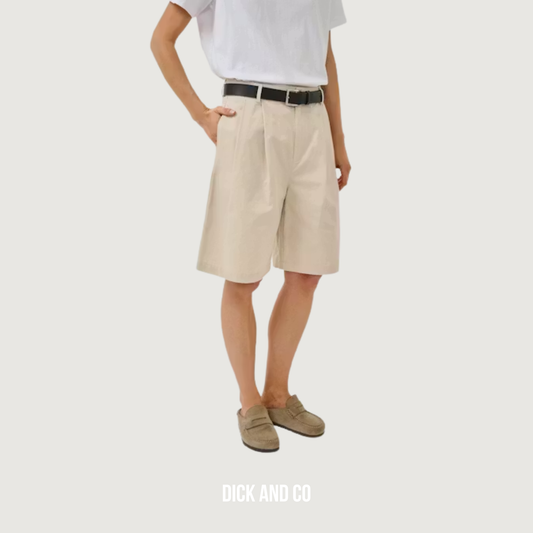 MY ESSENTIAL WARDROBE MWGisva Bermuda short bermuda shorts in de kleur beige (oatmeal / nature)