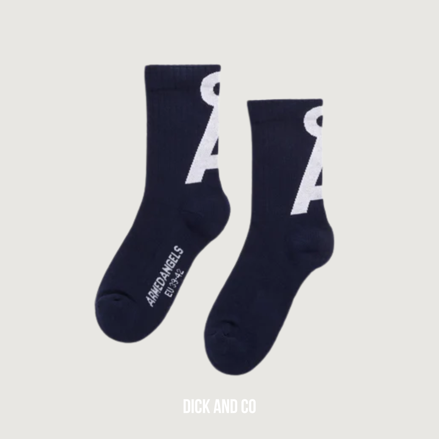 ARMED ANGELS Saamus Short Sokken accessoires in de kleur blauw (tinted navy-white)