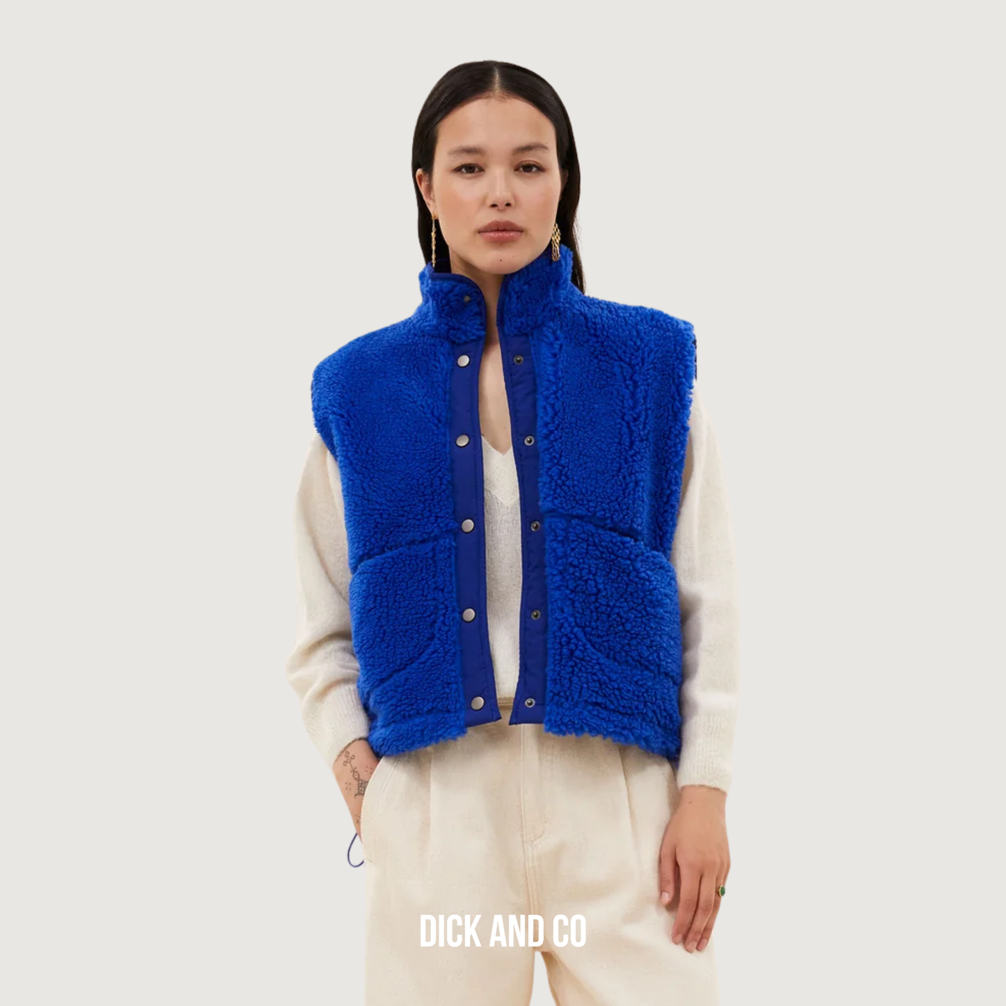 Steve sleeveless jacket