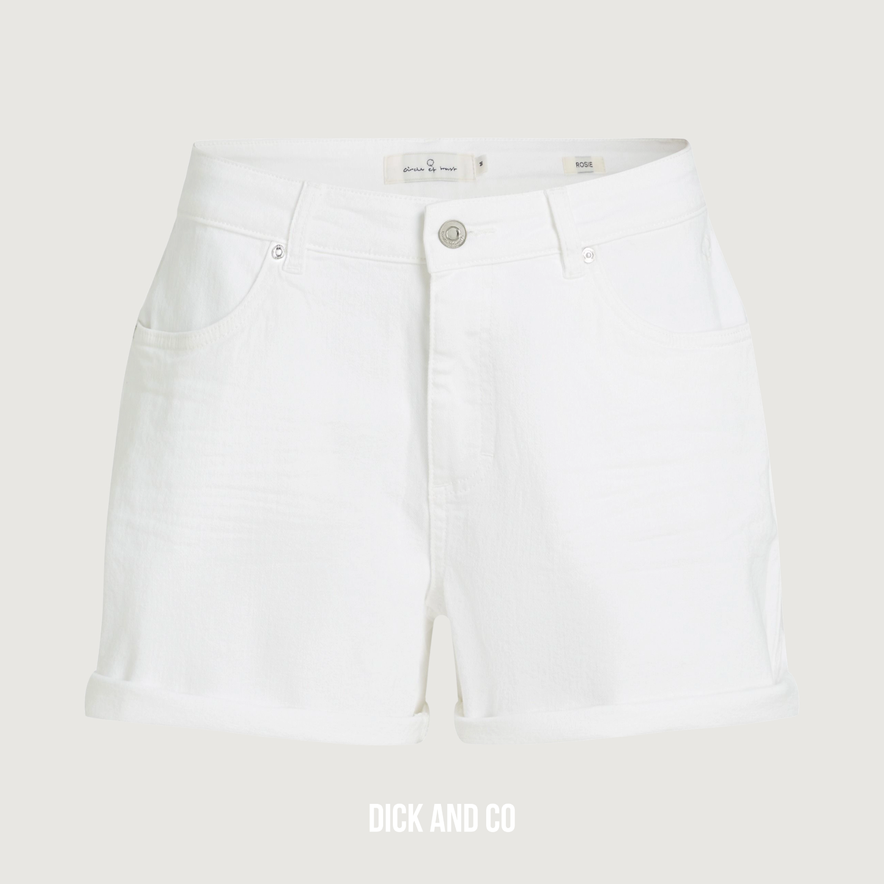 CIRCLE OF TRUST Rosie short in de kleur wit (fresh white)