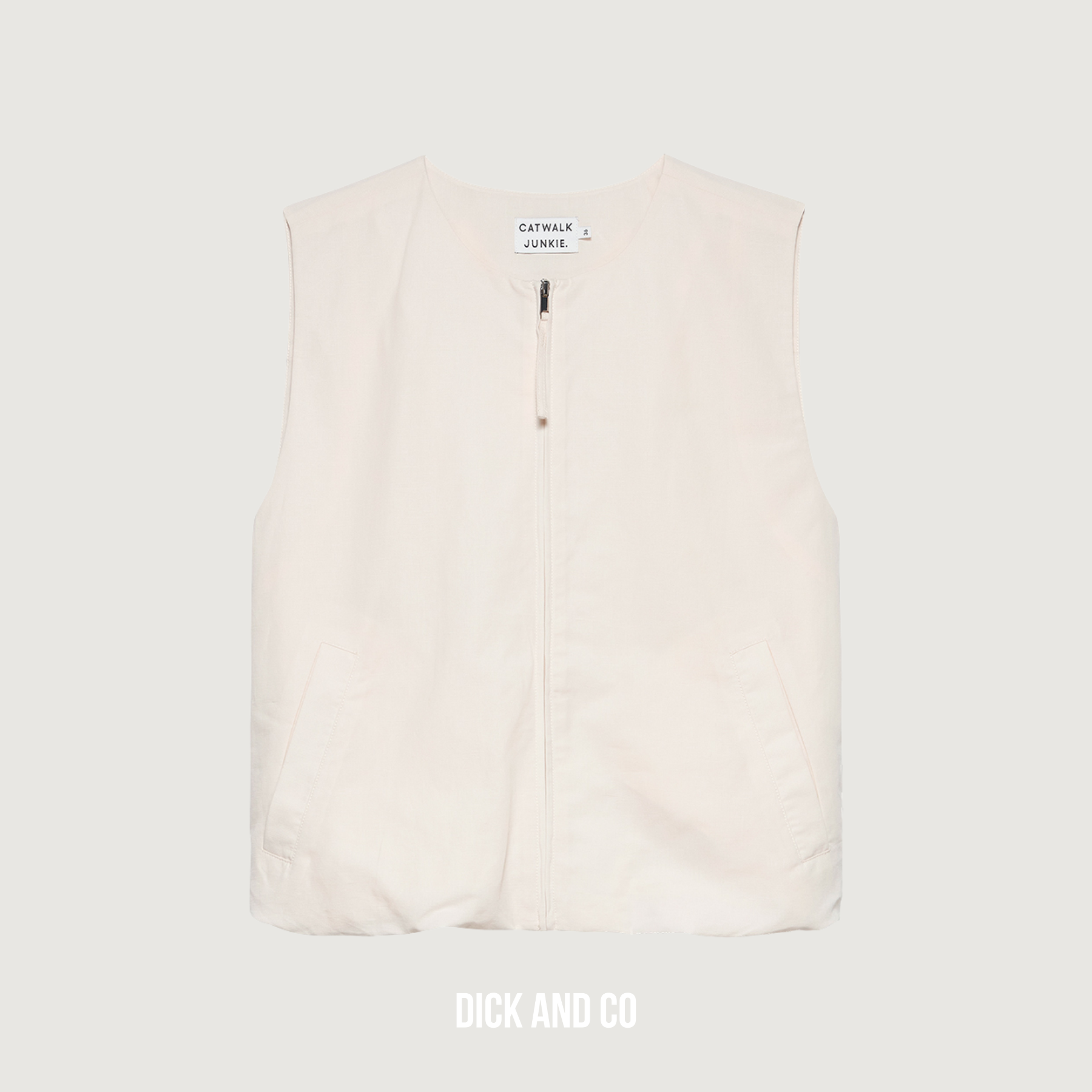 CATWALK JUNKIE Balloon top in de kleur wit (egret)