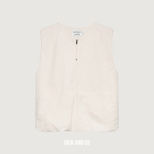 CATWALK JUNKIE Balloon top in de kleur wit (egret)