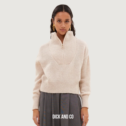 Boxy Beu Pullover