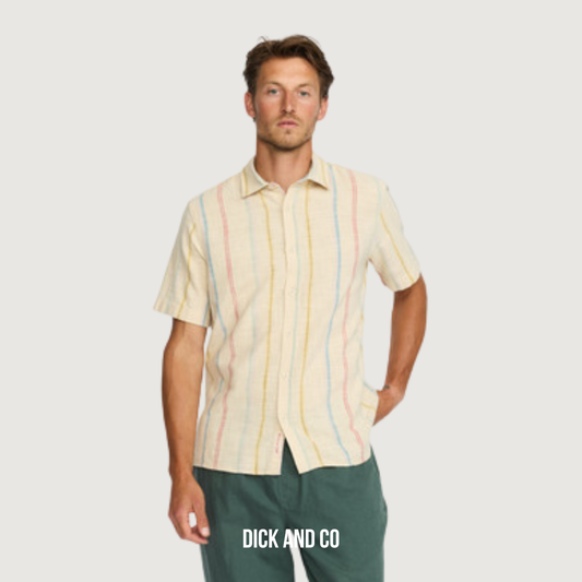 Short-sleeved Cuban Shirt