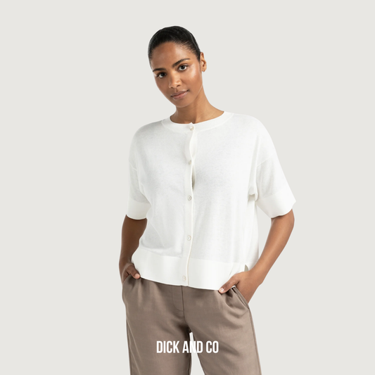 Oversized fijngebreid vest (01-010112-507)