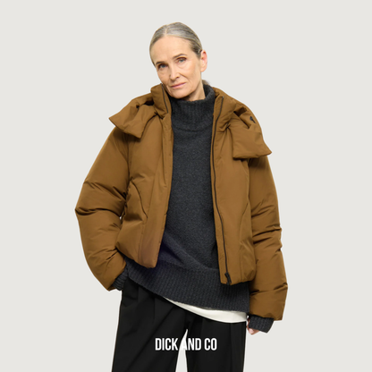 ELVINE Annabelle jas in de kleur bruin (bronze)