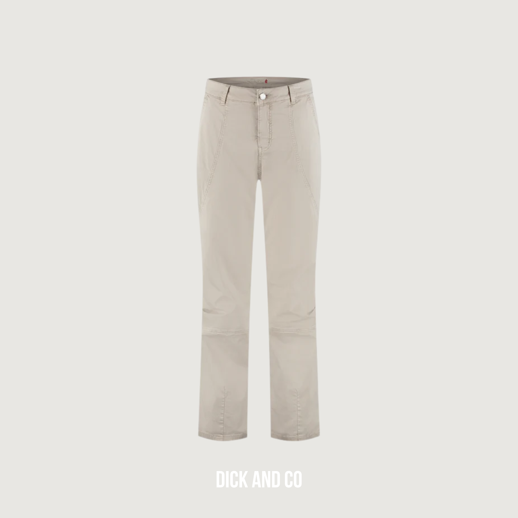 FLORÈZ Evia trousers broek in de kleur beige (urban taupe)