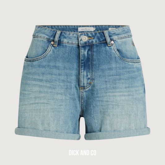 CIRCLE OF TRUST Rosie short in de kleur blauw (sea note blue wash)