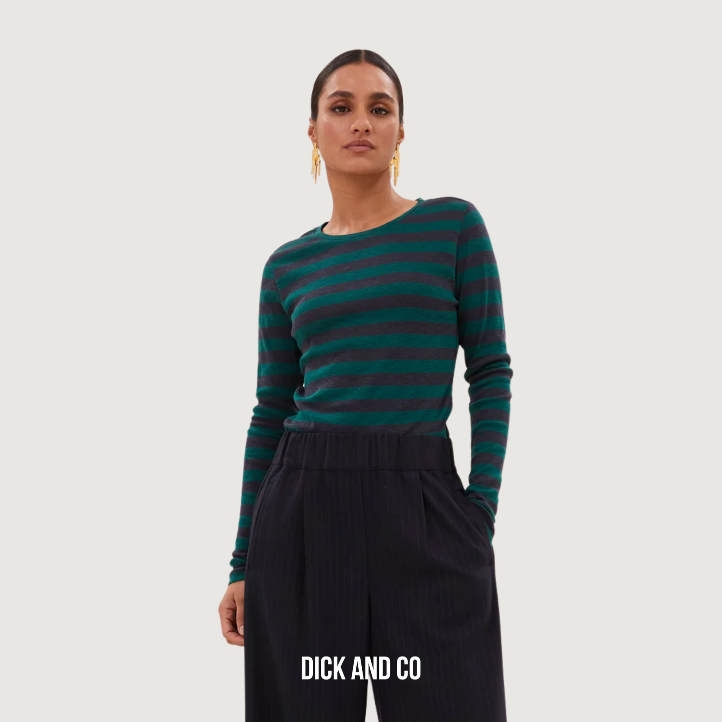 Basic Ls Big Stripe Top