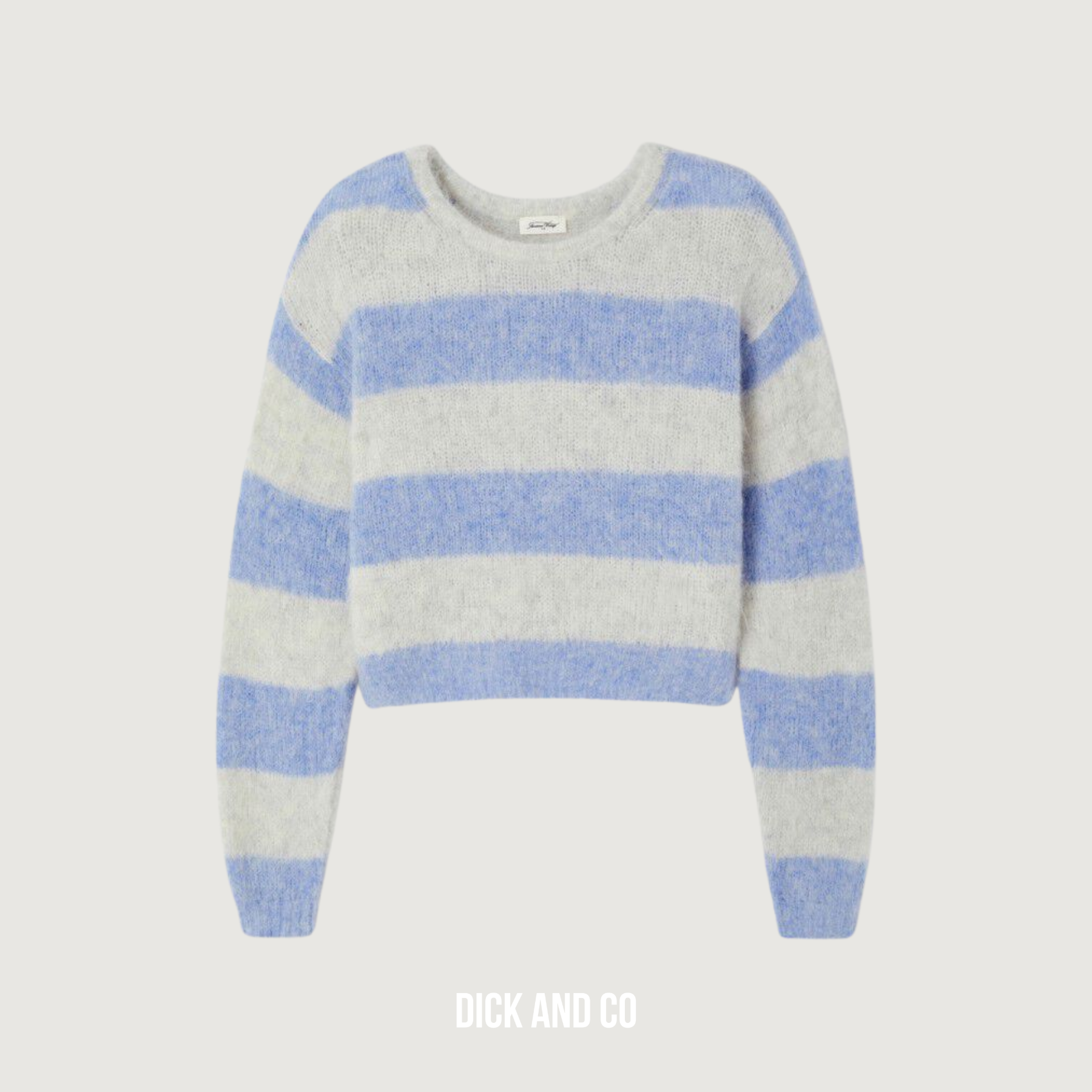 AMERICAN VINTAGE Niby trui in de kleur blauw (bevroren strepen)