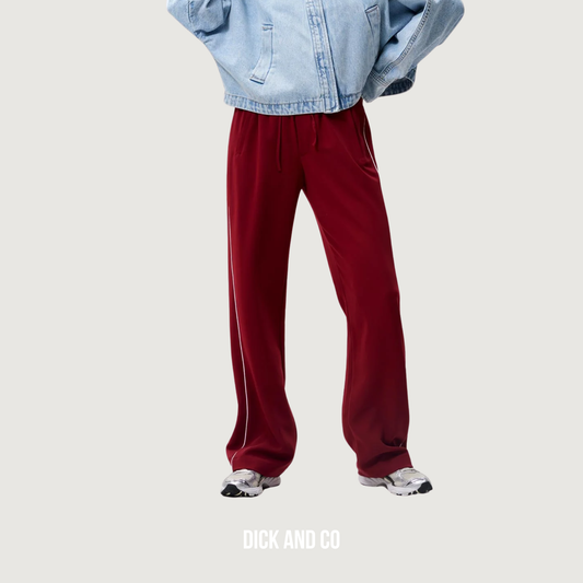 Tracksuit trousers met bies detail