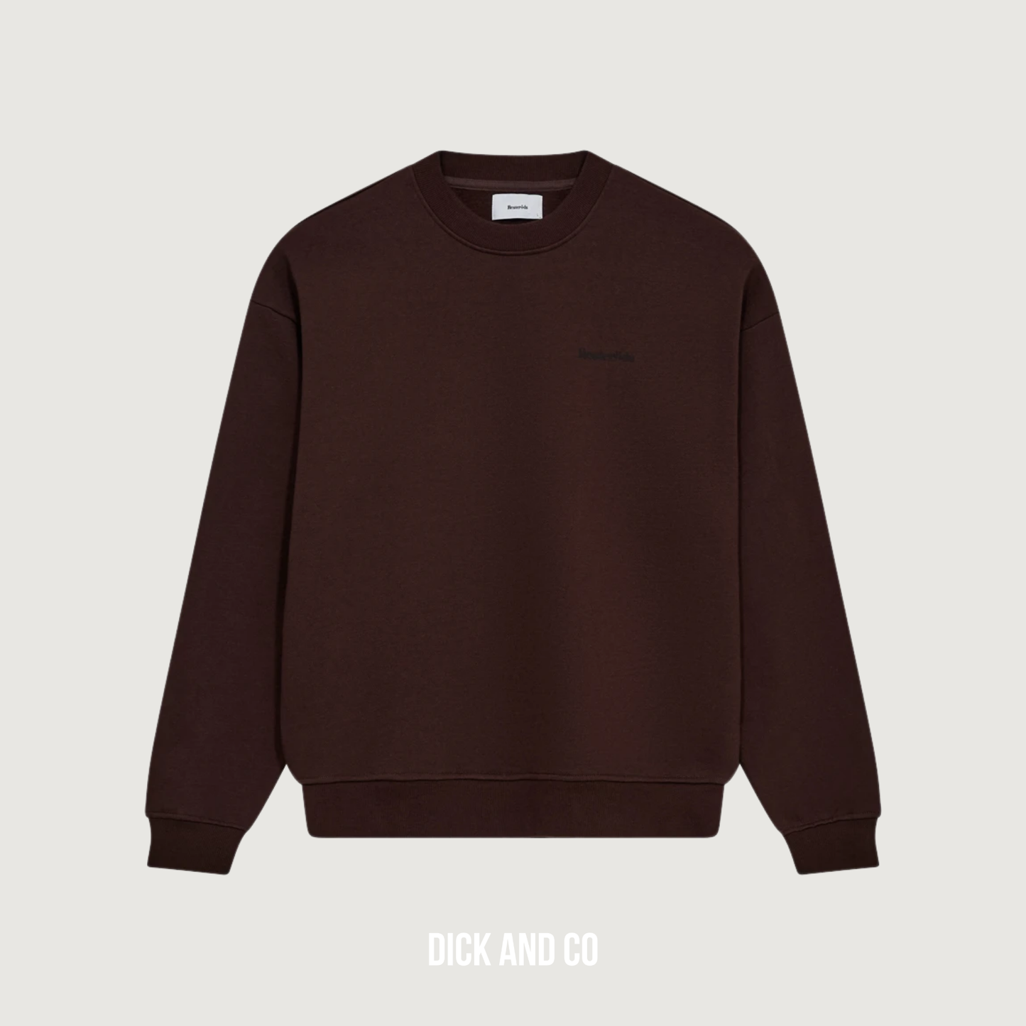 RESTERÖDS Sweater 'drake' in de kleur bruin (brown)