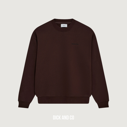 RESTERÖDS Sweater 'drake' in de kleur bruin (brown)