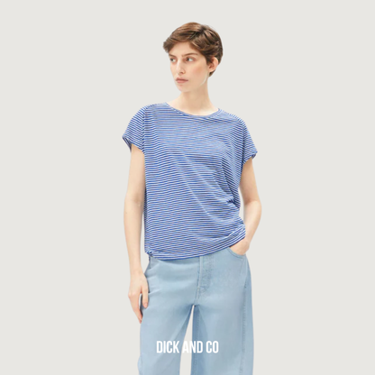 Slub Jersey Stripe T-Shirt