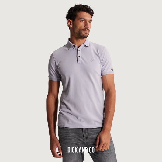 Polo katoen met stretch