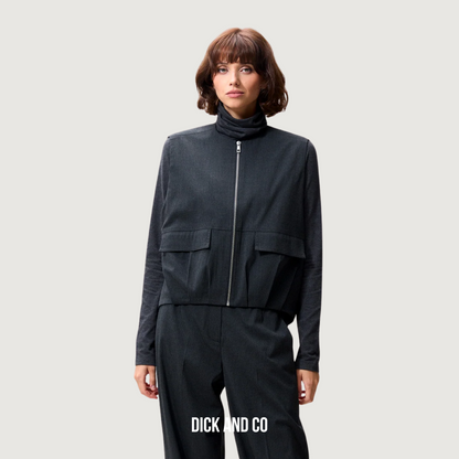 Pinstripe bodywarmer (2504022402)