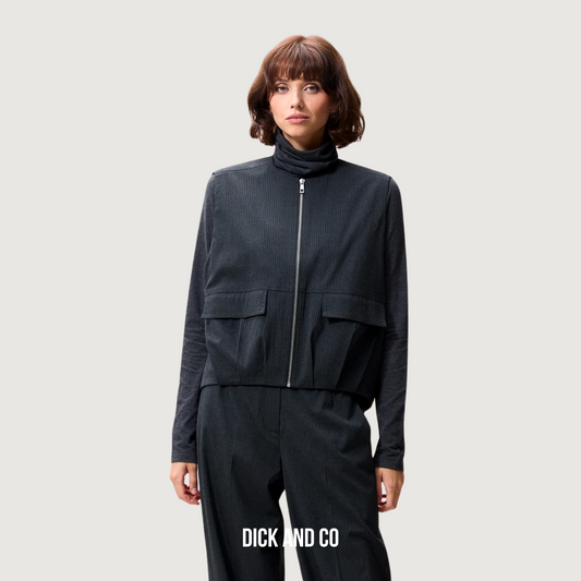 Pinstripe bodywarmer (2504022402)