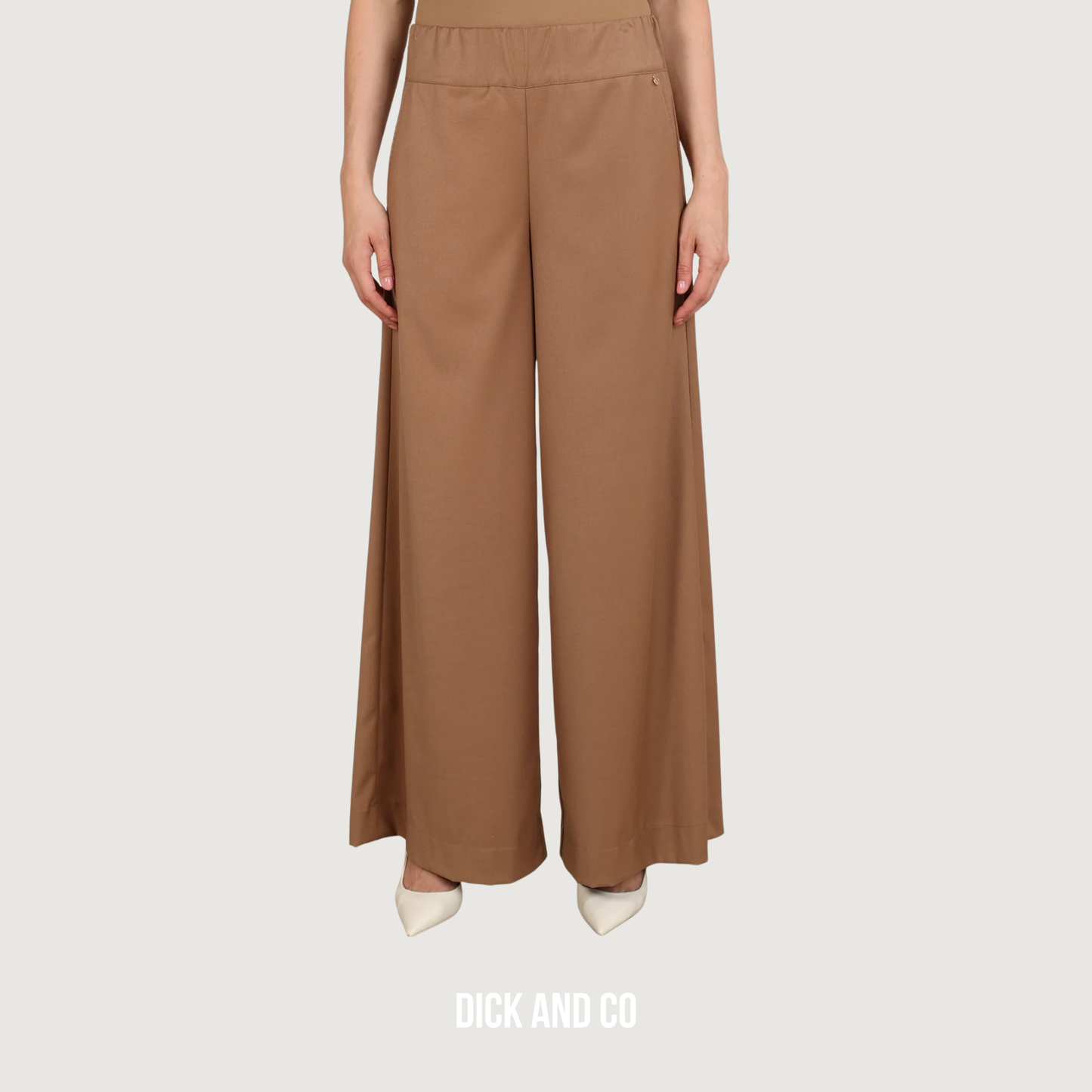NUKUS Lieve Pants broek in de kleur bruin (toffee)