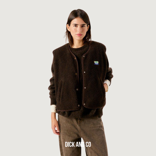 AMERICAN VINTAGE Hoktown jas in de kleur bruin (marroc)