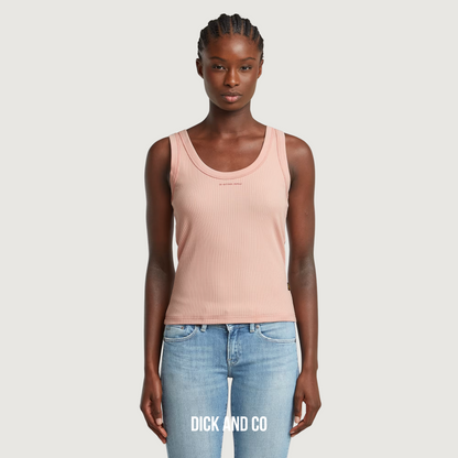 Slim Rib Tank top