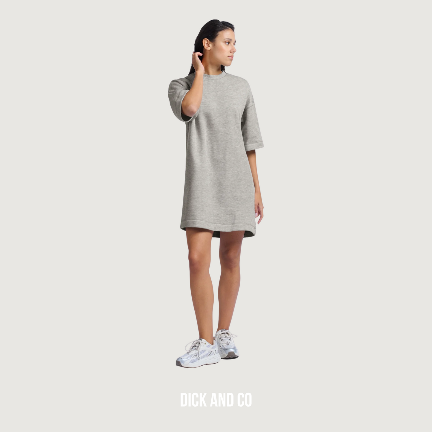 Jurk van sweatstof (01-609174-504)