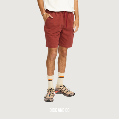RVLT Long Casual short in de kleur oranje (darkorange)