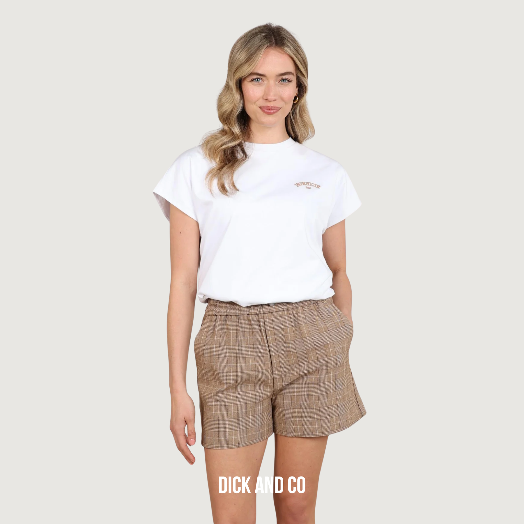 NUKUS Shanna shirt t-shirt in de kleur wit (off white)