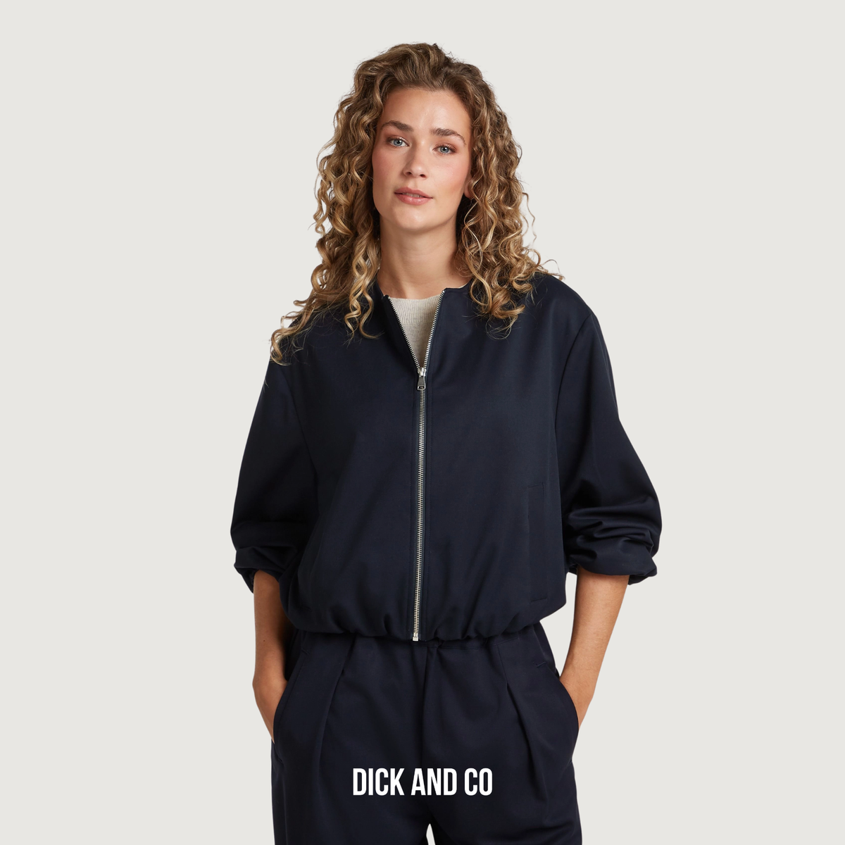 CIRCLE OF TRUST Bente Jacket jas in de kleur blauw (baritone blue)