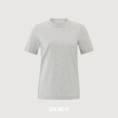 T-shirt met ronde hals