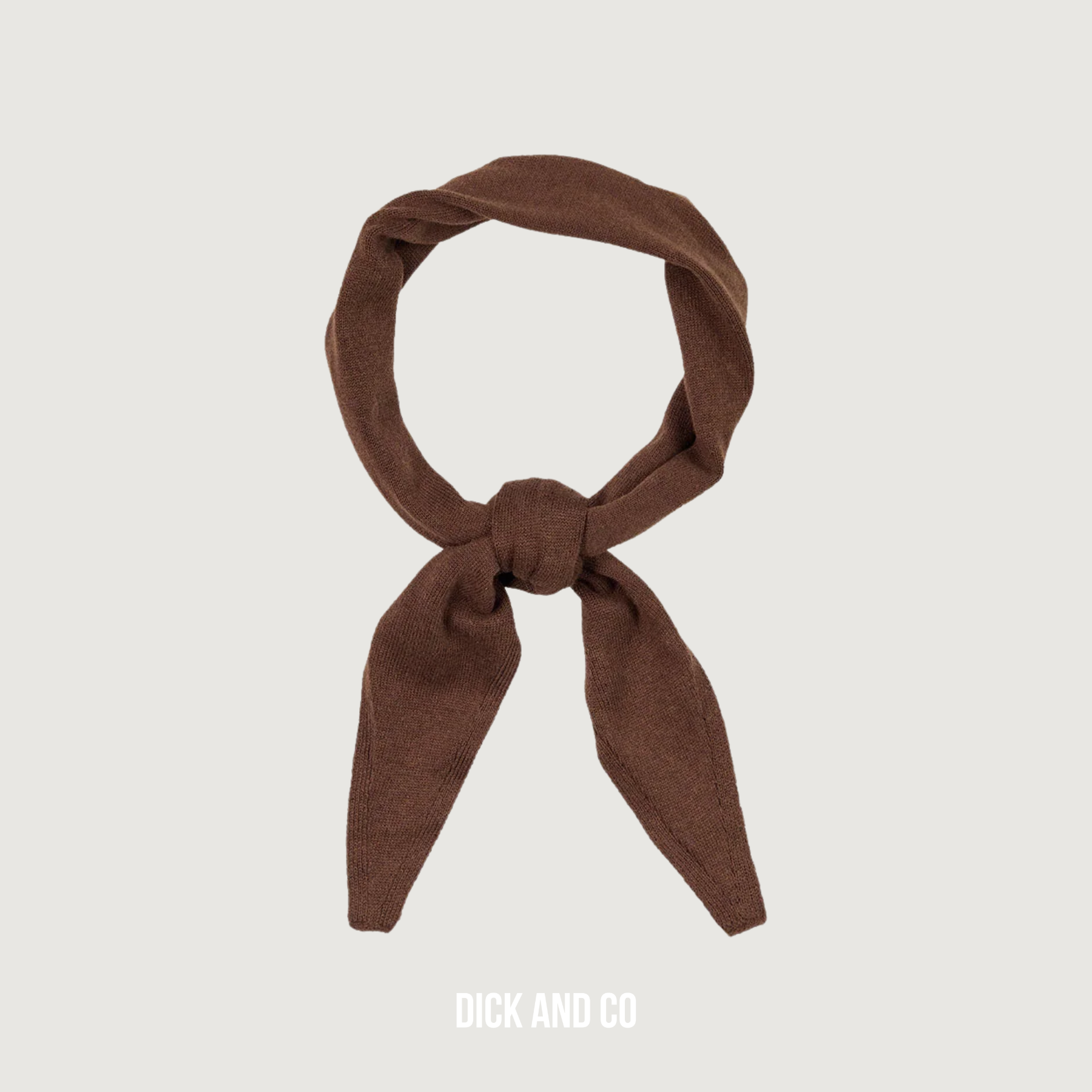 CATWALK JUNKIE Bandana scarf sjaal in de kleur bruin (rocky road)