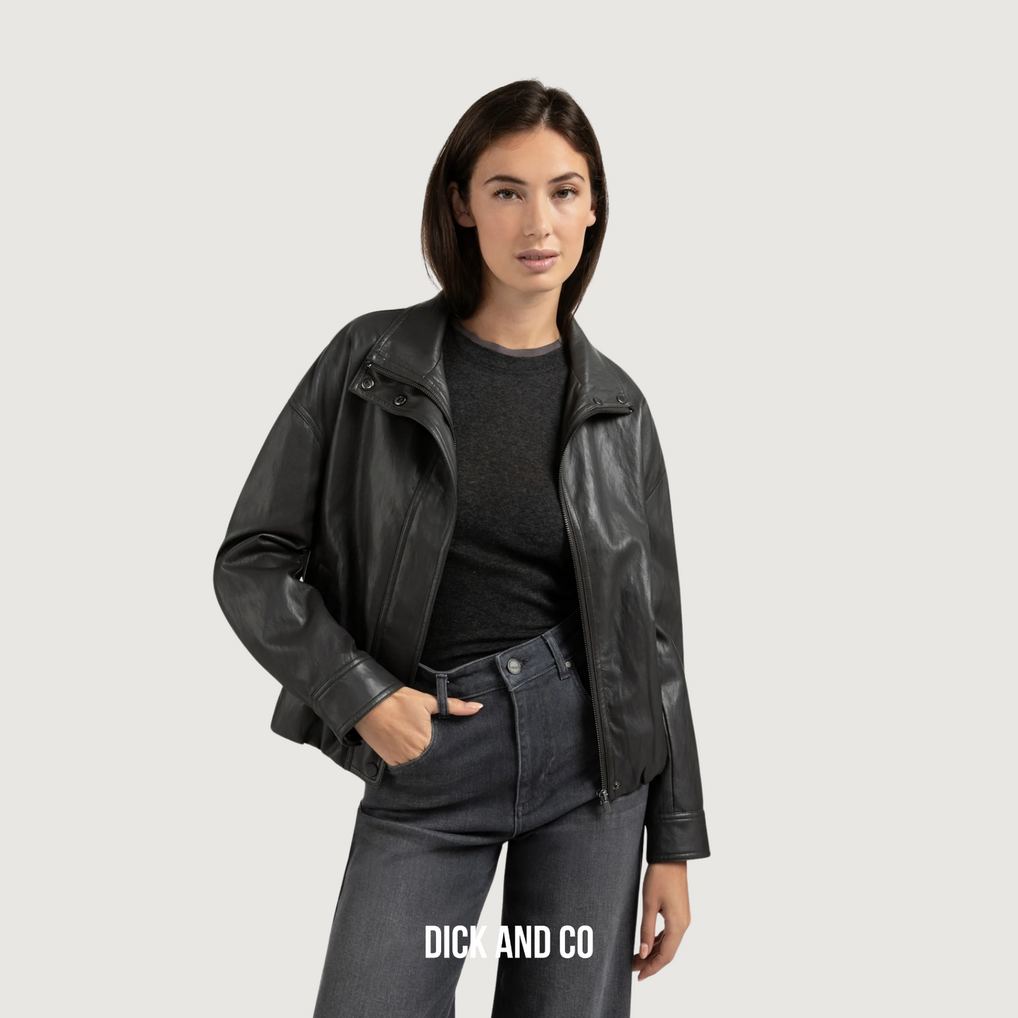 Jas van faux leer (02-009060-509)