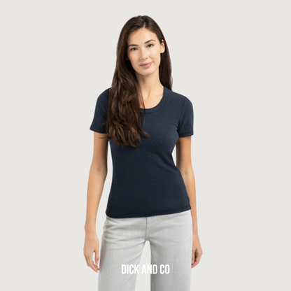 T-shirt met ronde hals