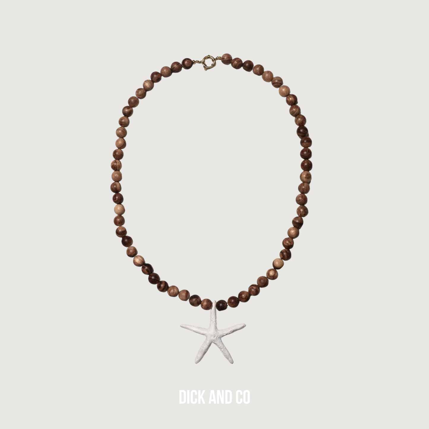 BONNIE STUDIOS Tiger Seastar Necklace ketting in de kleur bruin (brown)