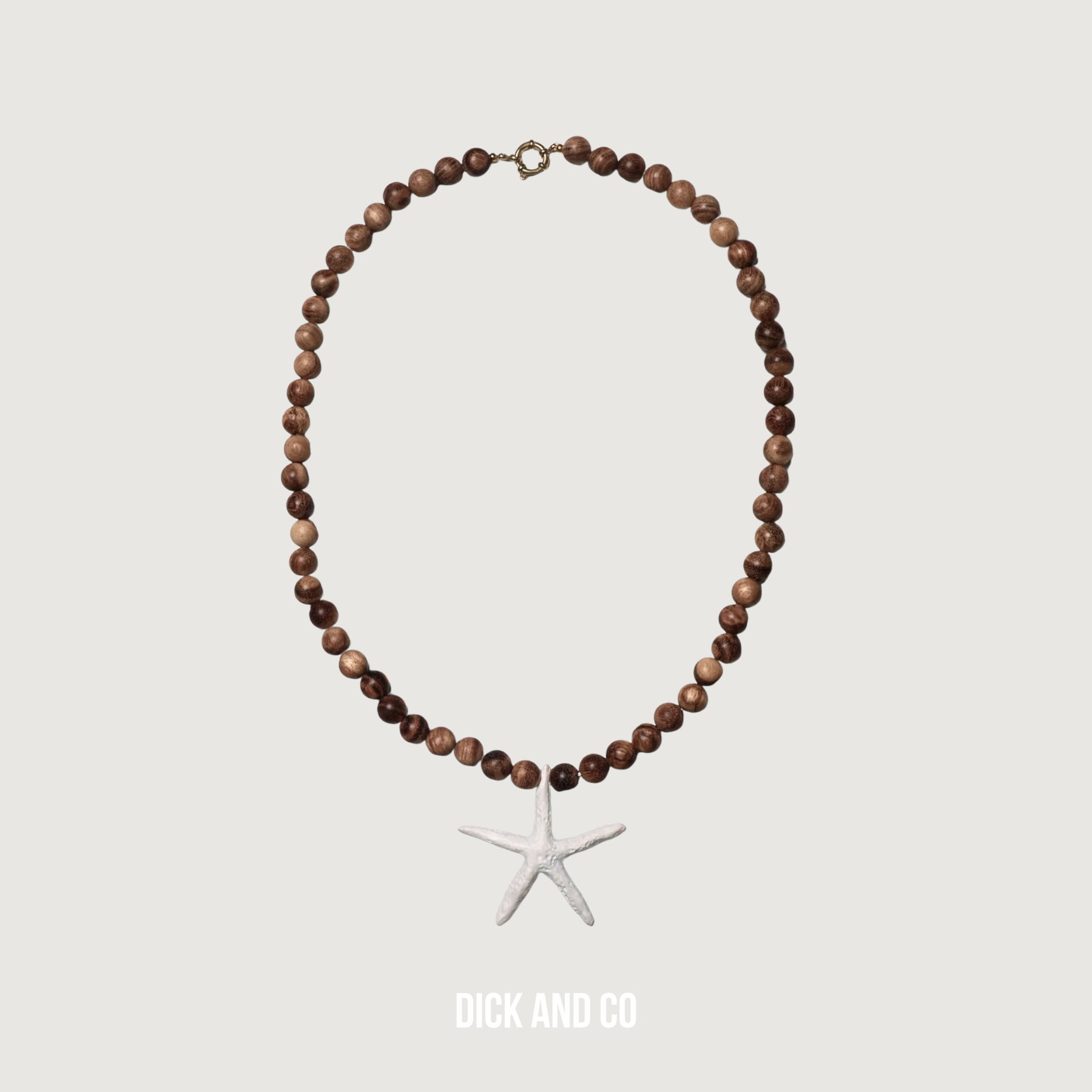 BONNIE STUDIOS Tiger Seastar Necklace ketting in de kleur bruin (brown)