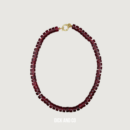 Phil Burgundy ketting