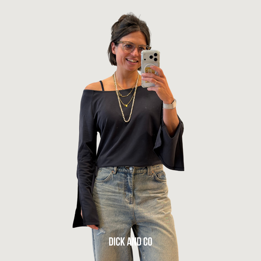 Flowy Open Neck
