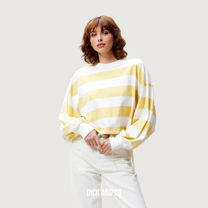 Oversized Striped Ls 260102040