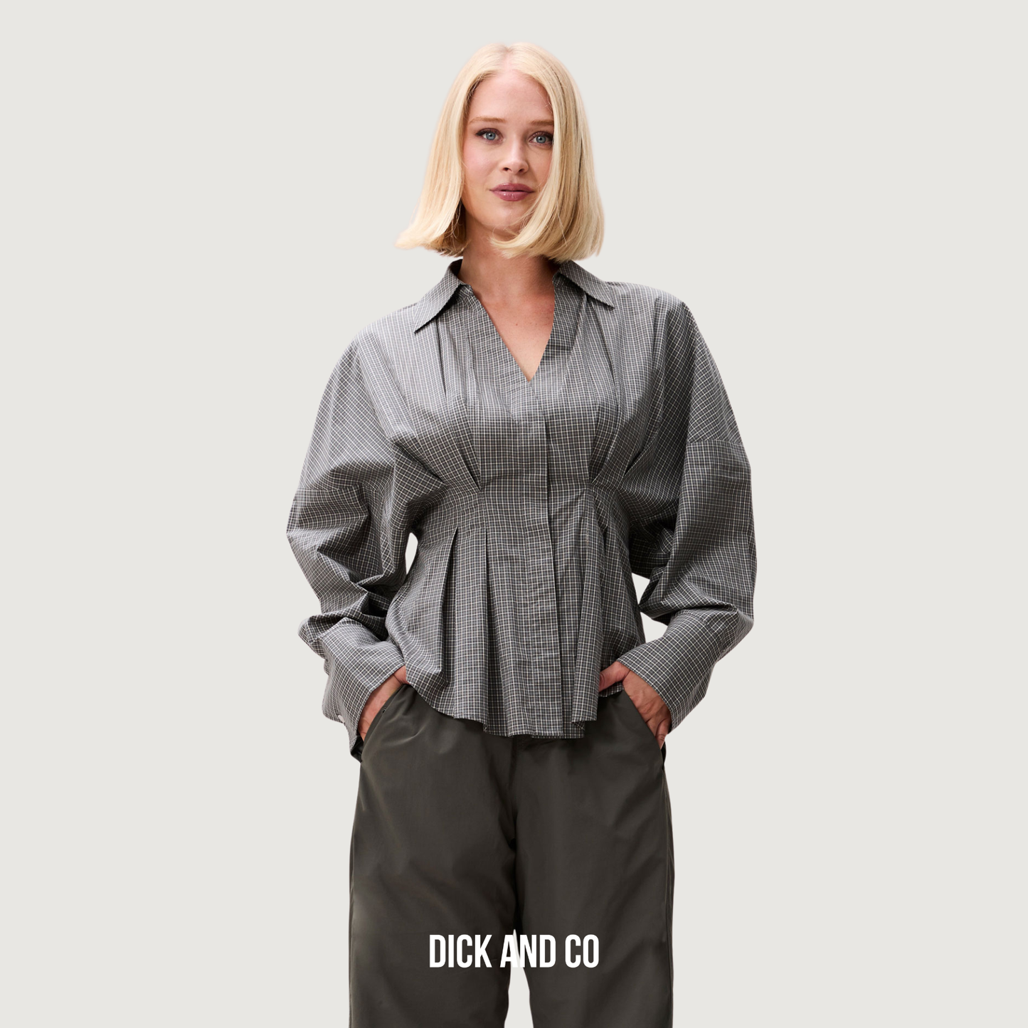 Check Blouse