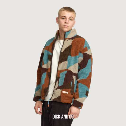 Printed Teddy Jacket (7023)