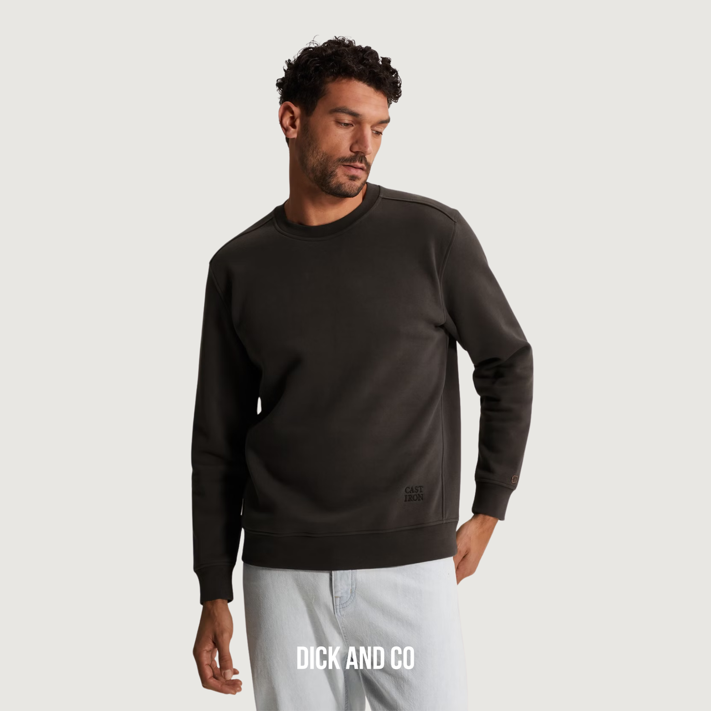 Sweatshirt met back artwork