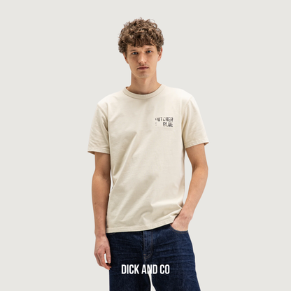 BUTCHER OF BLUE Army Brush Tee t-shirt in de kleur beige (beige grey)