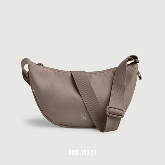 GOT BAG Moon Bag Small omhangtasje in de kleur grijs (oyster)