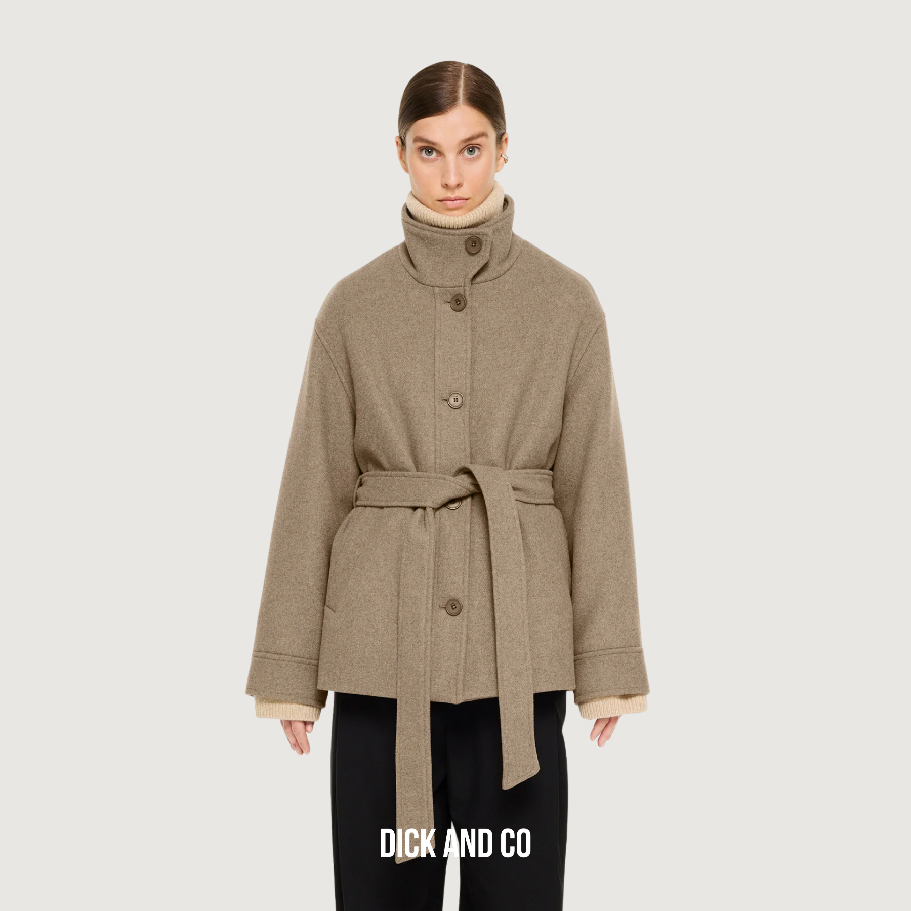 ELVINE Alendra jas in de kleur beige (beige melange)