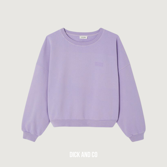 AMERICAN VINTAGE Jitbay sweater in de kleur paars (parma vintage)