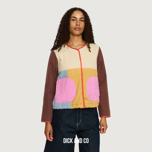 77360 Quilted Block Jacket