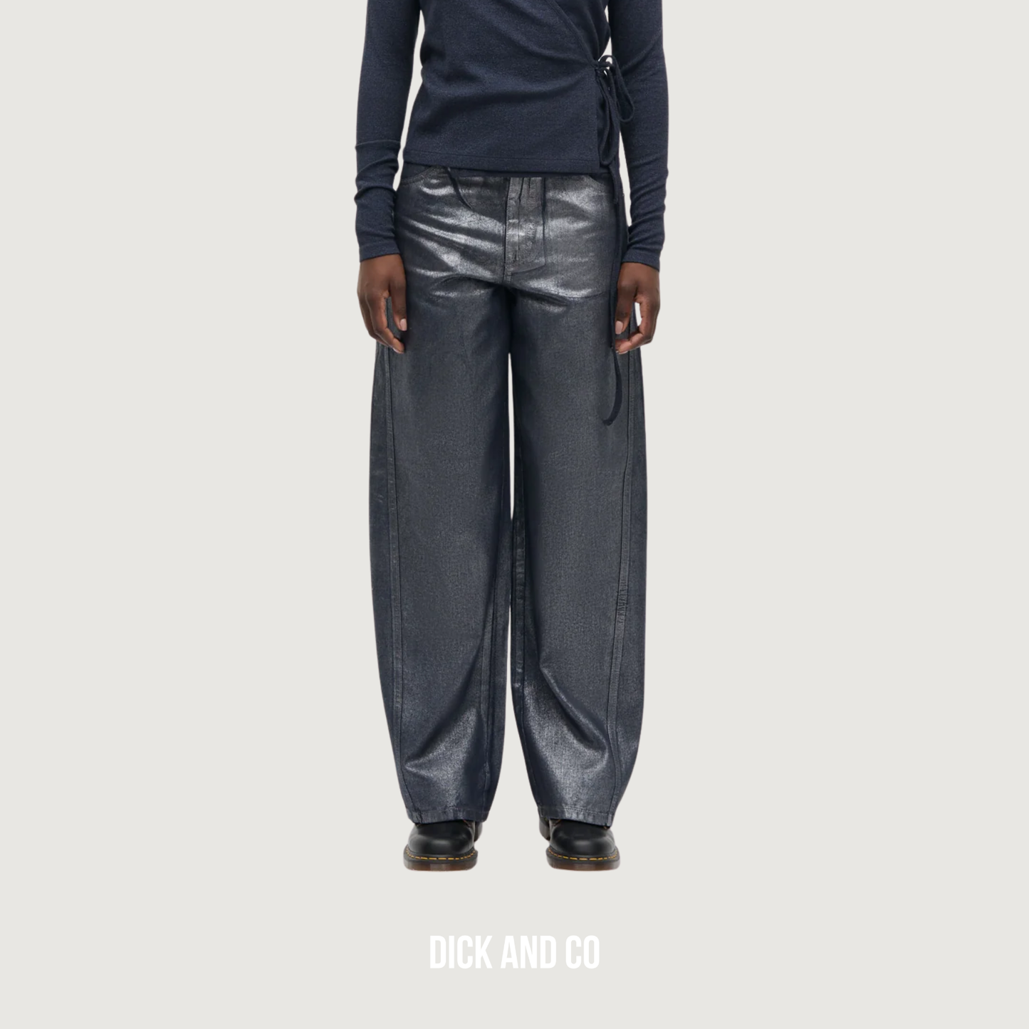 Metallic Denim Christel