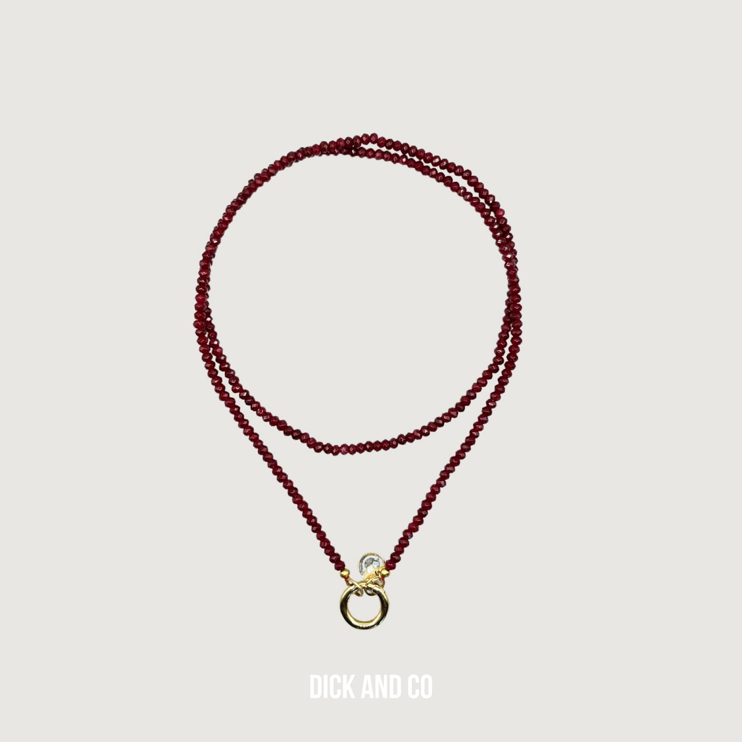Roger Red Long ketting