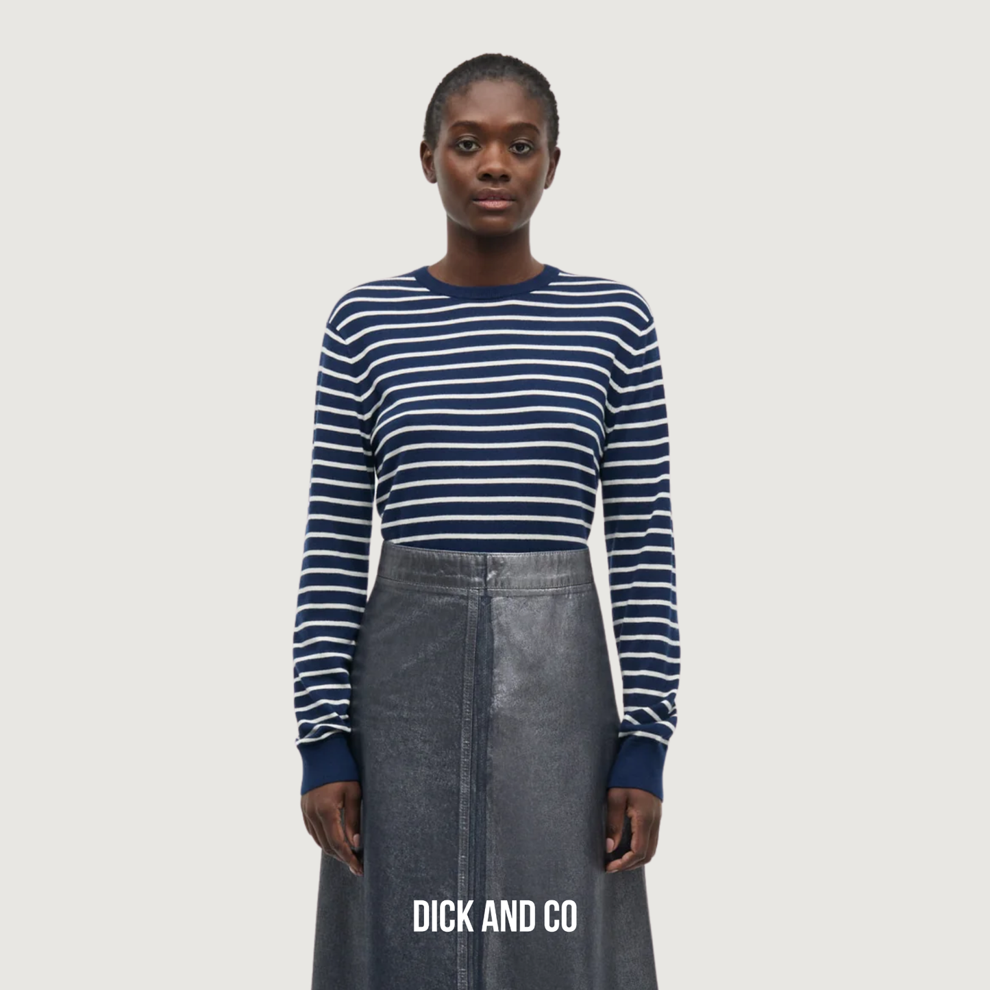 Fine Merino Emma Stripe Knit