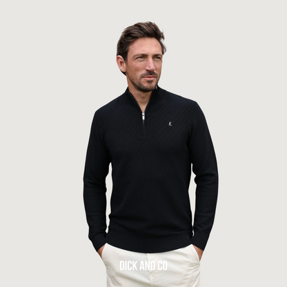 Jumper Crossed Zip